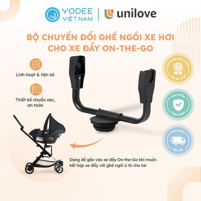 Unilove Bộ chuyển đổi ghế ngồi xe hơi xe đẩy On-the-Go