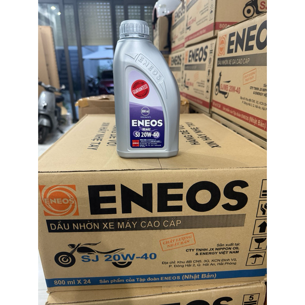 [CHÍNH HÃNG] Dầu Nhớt Động Cơ Xe Máy 4 Kỳ ENEOS SJ-40 (800ml) - Công Nghệ Nhật Bản