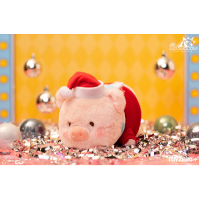 Santa Lulu 20 cm Plush - LuLu The Piggy Christmasland
