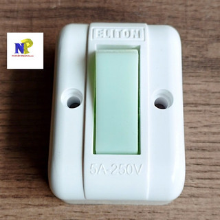 [PIPO] Công Tắc Rùa ( Công Tắc Lấp Nổi ) Có Dạ Quang