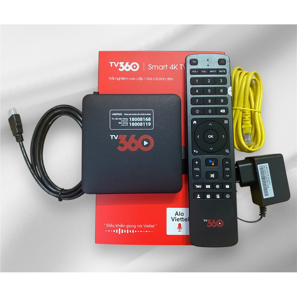 Android TiVi Box 4K Viettel TV360 DV9135 - Xem Truyền Hình bóng đá - Youtube