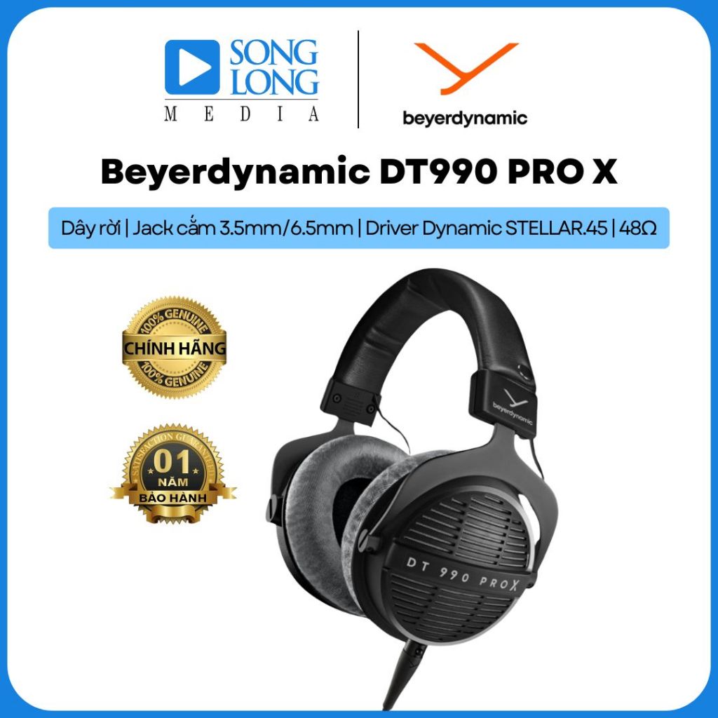 Tai nghe Beyerdynamic DT990 PRO X (48ohm) - Chính hãng phân phối