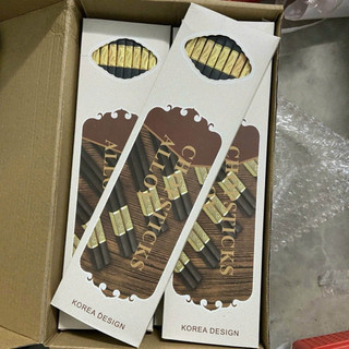 Set 10 đôi đũa hoàng kim mạ vàng