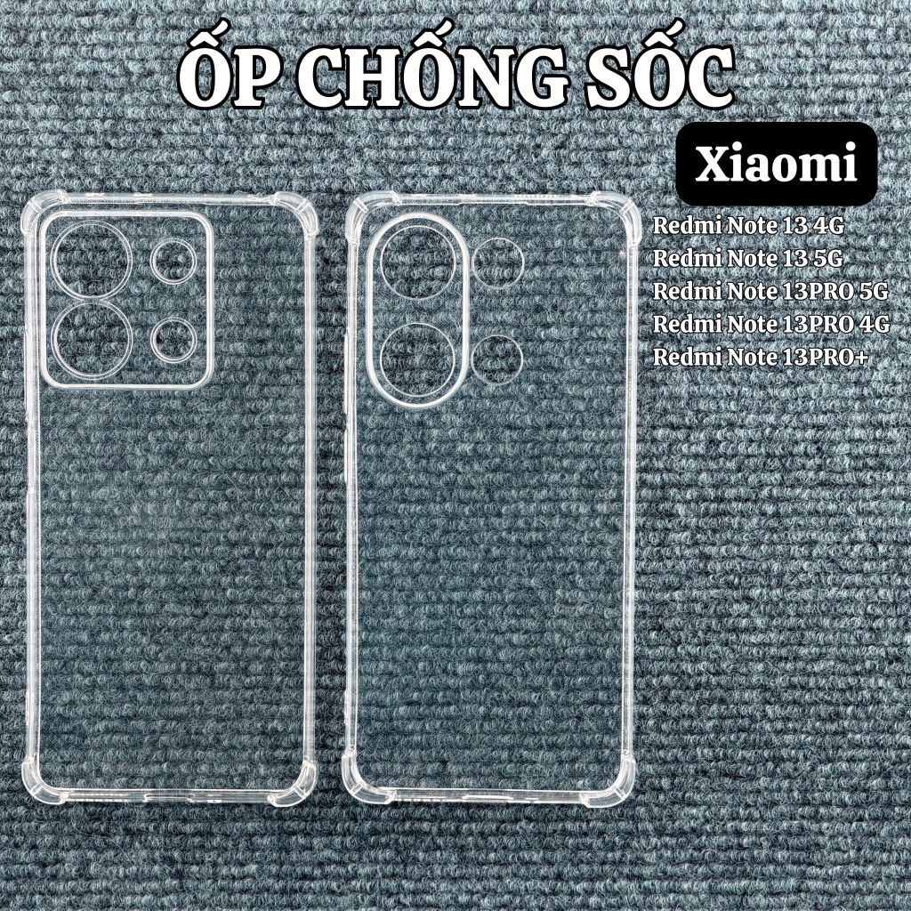 Ốp Lưng Dẻo Xiaomi Redmi Note 13/Note 13Pro 5G/ Redmi Note 13 5G/ Redmi Note 13Pro 5G/ Redmi Note13 