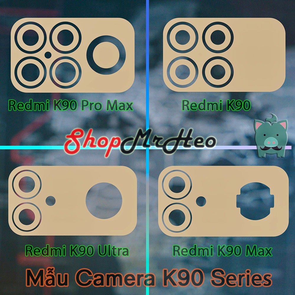 2 Bộ Dán Cường Lực Nano Camera Redmi K90 | K90 Pro Max | K90 Max | K90 Ultra - Nhiều Mẫu