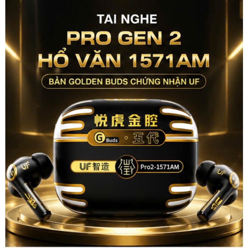 TAI NGHE PRO 2 1571AM UF HỔ VẰN CAO CẤP 2026
