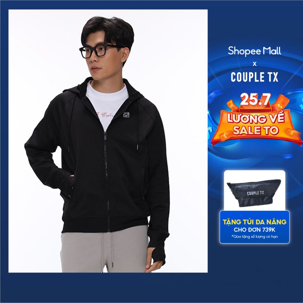 Áo Khoác Chống Nắng Nam Couple TX Anti UV 98% UPF 50++ Helios Ver 2 Vải Slub Dày Dặn Thoáng Khí Form