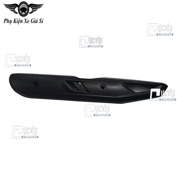 [Mẫu Theo Xe] Ốp Che Pô, Pát Pô Wave A 110 2017 - 2026 [Nhựa Đen] 6991