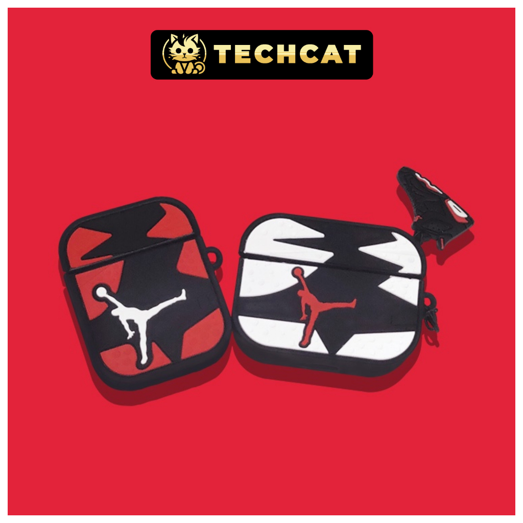 Vỏ ốp Airpod 2 3 4 Pro 2 Hộp Jordann siêu cool Case Airpod Silicon mới nhất chất chơi
