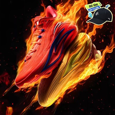 [Kyrie Irving] ANTA Nam Giày Bóng Rổ SHOCK WAVE 7 Basketball Shoes Đệm Êm Chống Trơn Trượt Bám Sàn 1125C1126A
