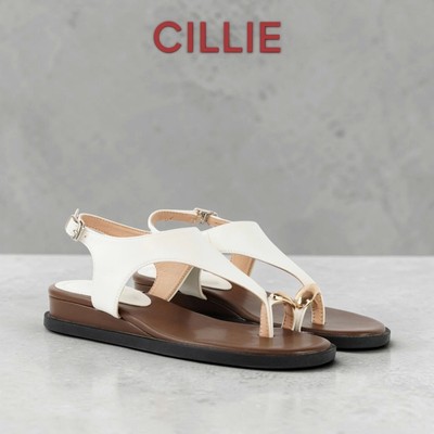 Sandal Xỏ Ngón Nữ Cillie Giày Đế Bệt Đi Biển Đế Chống Trơn Trượt