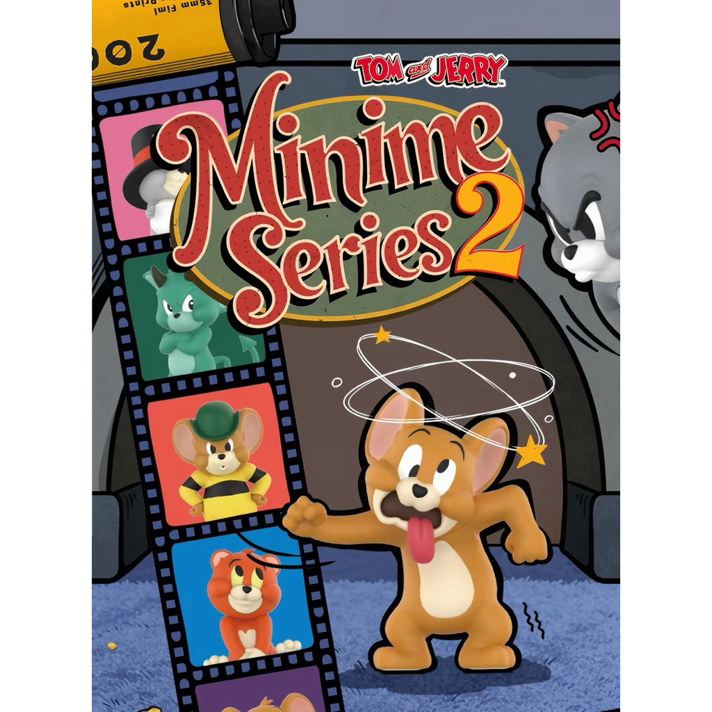 [CHÍNH HÃNG] Tom & Jerry Minime Blindbox Series 2