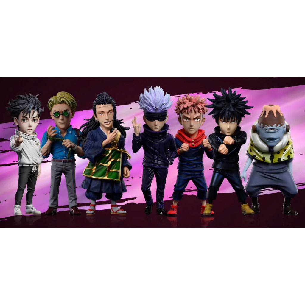 (Full line không lẻ) 8 mô hình Resin WCF chính hãng Yz Studio Jujutsu Kaisen Chú Thuật Hồi Chiến Biế
