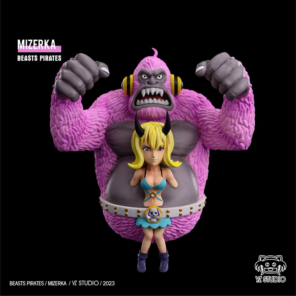 Mô hình Resin WCF chính hãng Yz Studio One Piece Wano Country Team Kaido Nhóm Numbers Mizerka Gorill