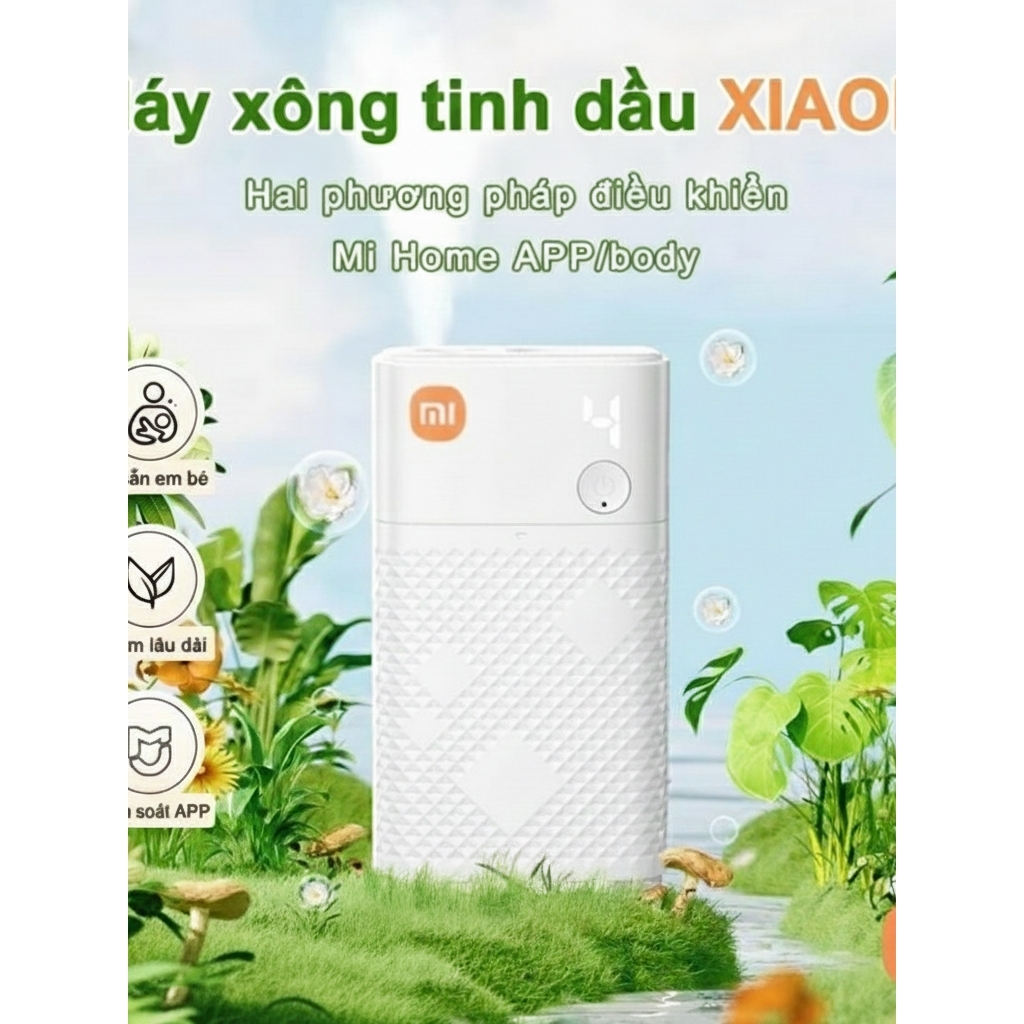 Máy xông tinh dầu Xiaomi sử dụng app Mihome
