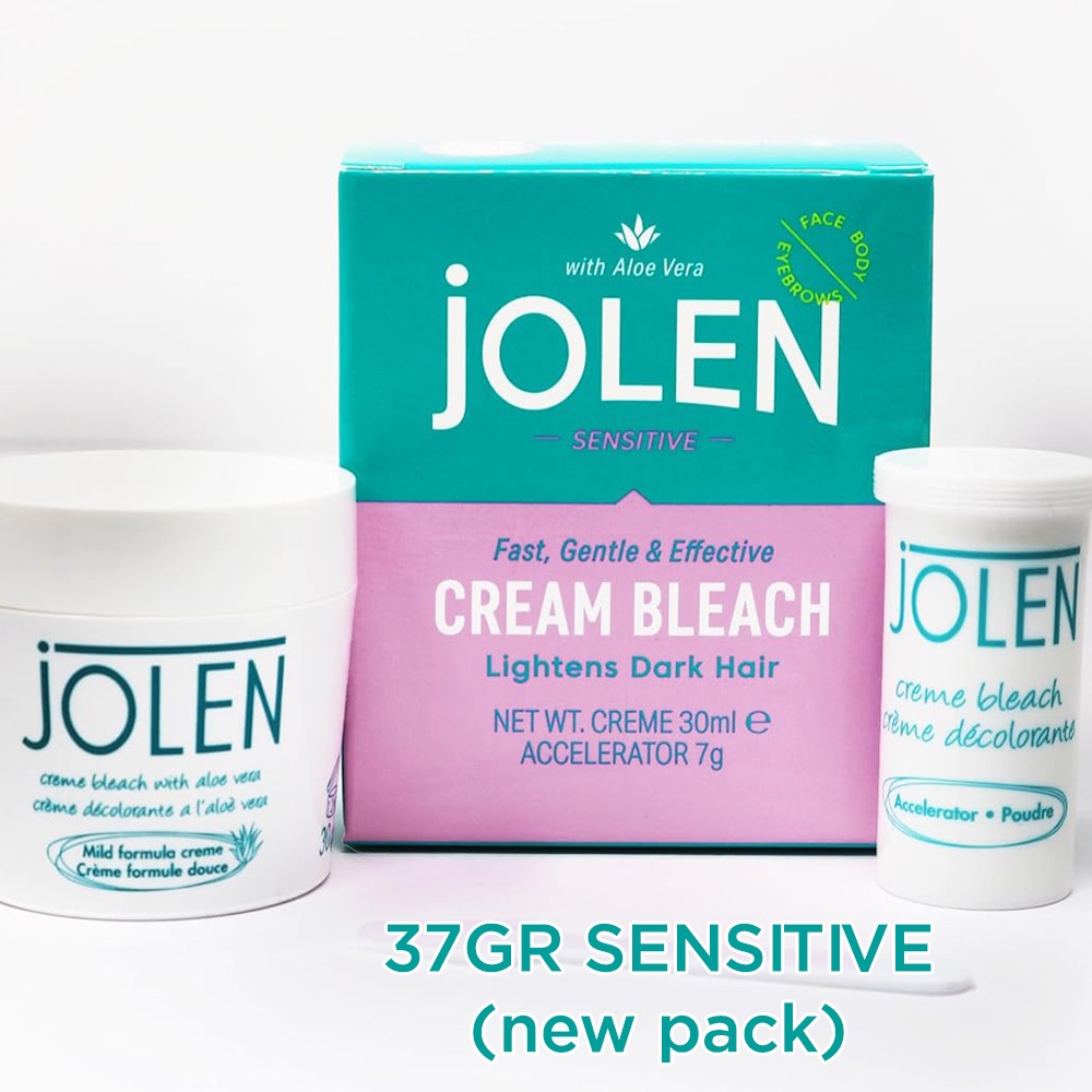 Kem Nhuộm Lông Mày Jolen 37gr Sensitive - Hàng chính hãng nhập UK (Kem Tẩy Màu Lông Jolen)