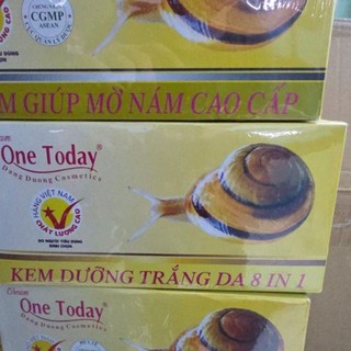 Kem trắng da 3in1 One Today và 8 in 1