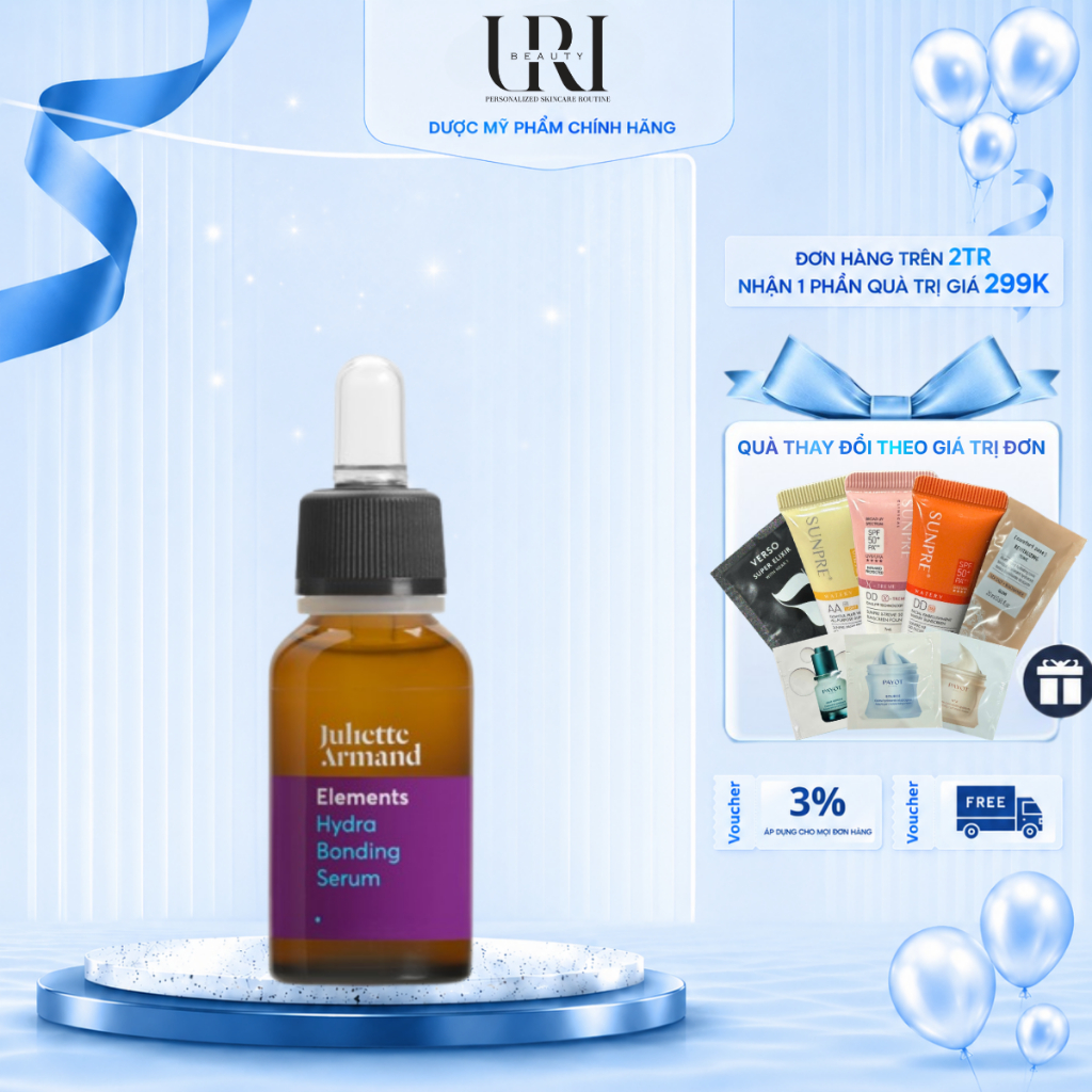 [Công Ty] Juliette Armand Hydra Bonding Serum – Phục Hồi Bảo Vệ Da 20ML
