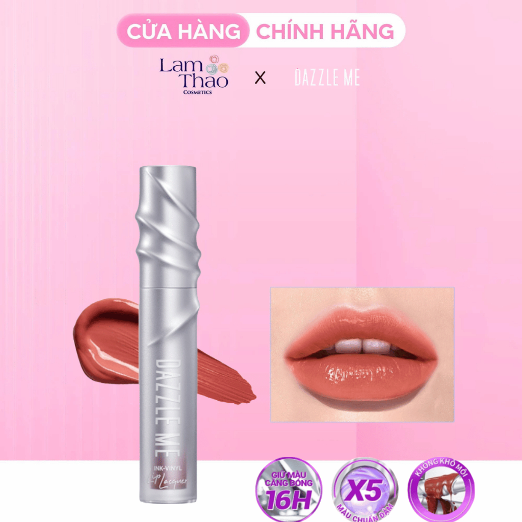 Son Kem Bóng Lâu Trôi Dazzle Me Ink-Vinyl Lip Lacquer