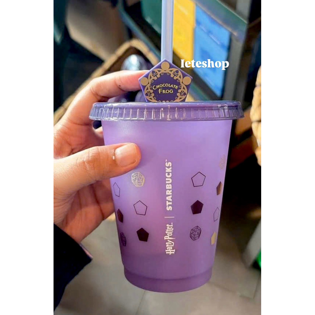 [CÓ SẴN] Cốc Nhựa Đổi Màu BST Starbucks HarryPotter Malysia
