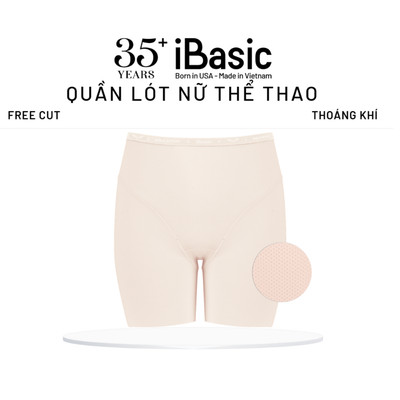 Quần lót nữ thể thao Wolf Active x iBasic không viền free cut phom boxer Airy thoáng khí gym yoga PANW190