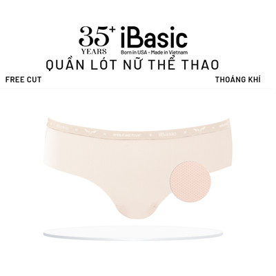 Quần lót nữ Hipster Wolf Active x iBasic không đường viền free cut airy thoáng khí siêu nhẹ thể thao  PANW191