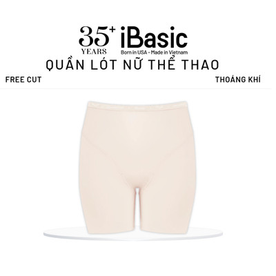 Quần lót nữ thể thao Wolf Active x iBasic không viền free cut phom boxer co giãn tập luyện gym yoga PANW196
