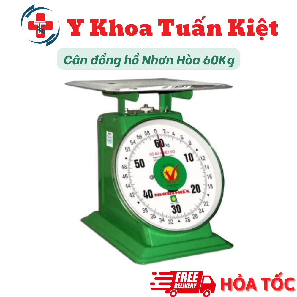 ✅ Cân đồng hồ Nhơn Hòa 60Kg