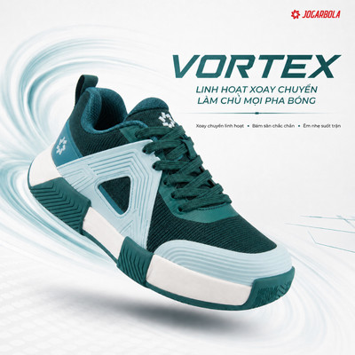 Giày pickleball nam Jogarbola Vortex - Giày thể thao nam pickleball, tennis Động Lực Sport