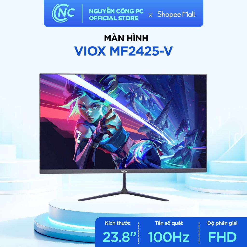 Màn hình máy tính VIOX MF2425-V (23,8inch, 100Hz, FHD, IPS) - Bảo hành 36 tháng