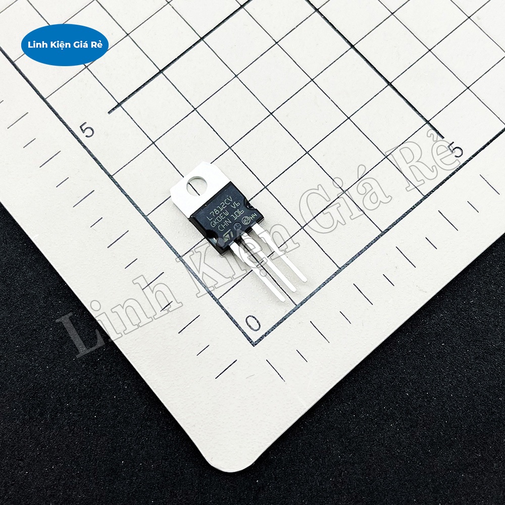 Bộ 5 Chiếc IC L7812CV 7812 1.5A 12V TO220 Chính Hãng ST