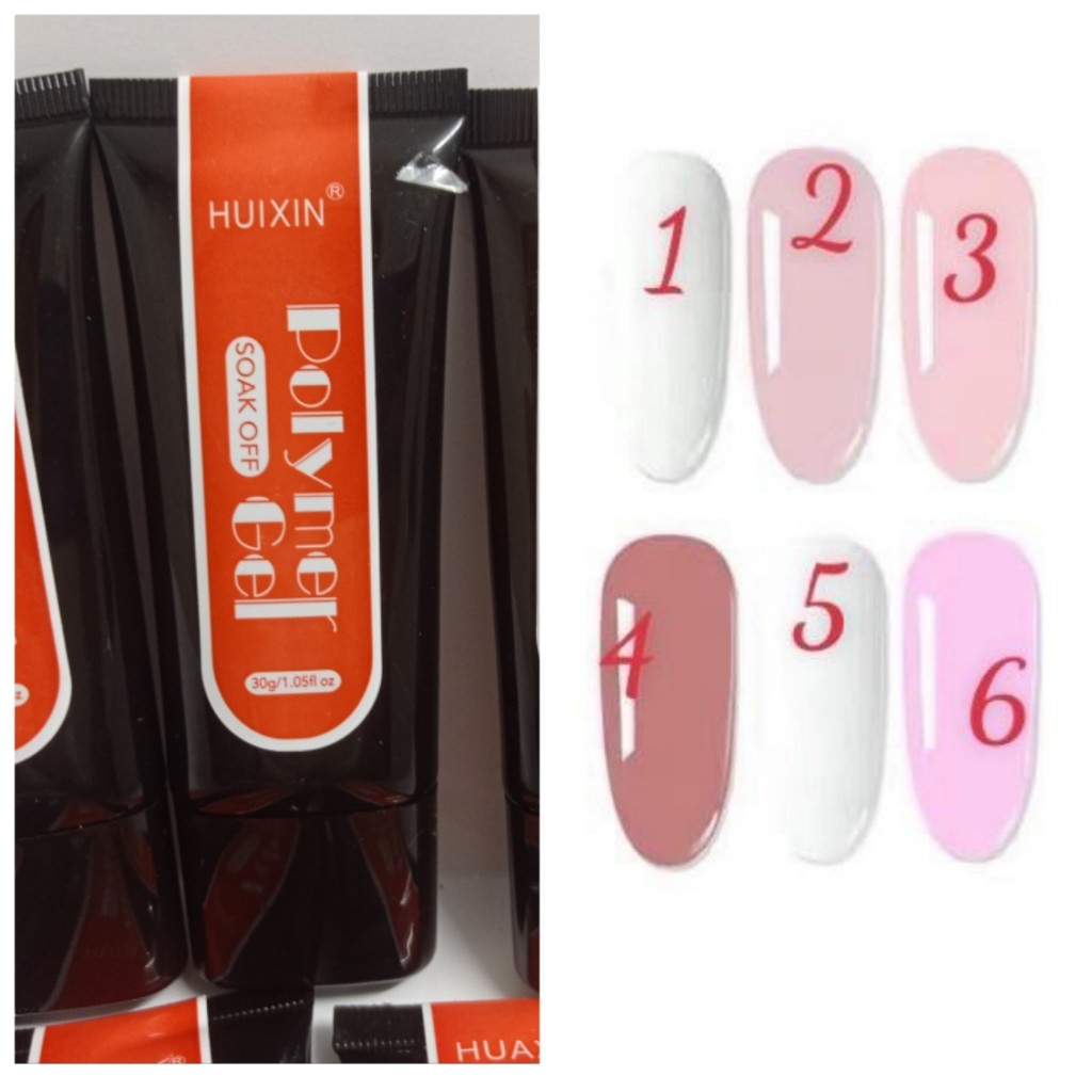 gel gôm huaxi, gel gôm đắp móng huaxi