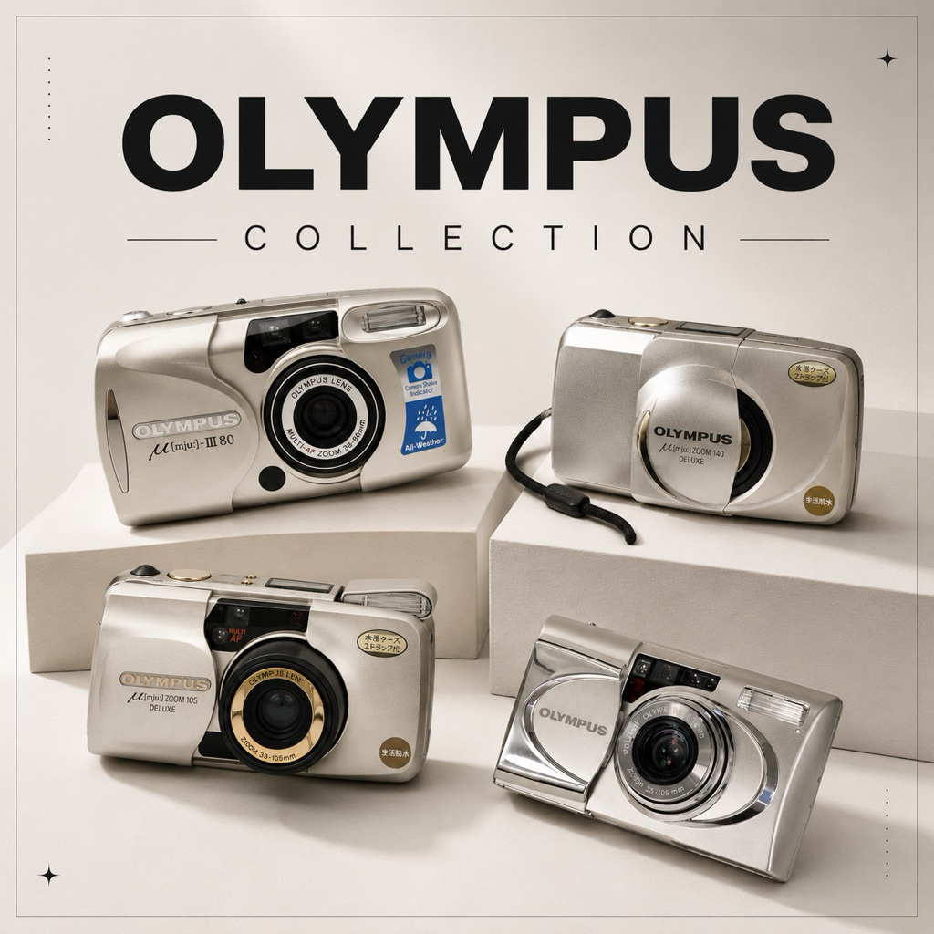 OLYMPUS MJU SERIES – MÁY ẢNH FILM PNS AUTO HUYỀN THOẠI