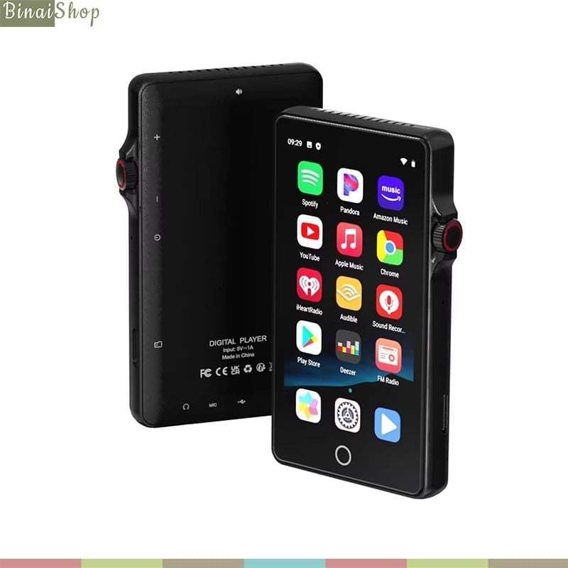 MUSIC PLAYER M30 | Ruizu H10 - Máy Nghe Nhạc HiFi, Android 9.0, RAM 2GB + ROM 16GB, Wi-Fi, Bluetooth