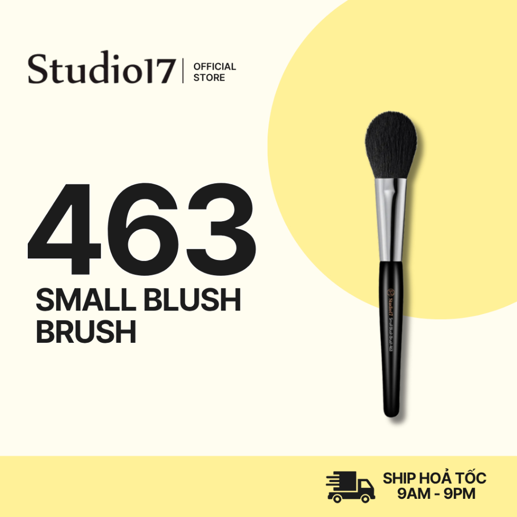 Cọ má hồng STUDIO17 Small Blusher Brush 463