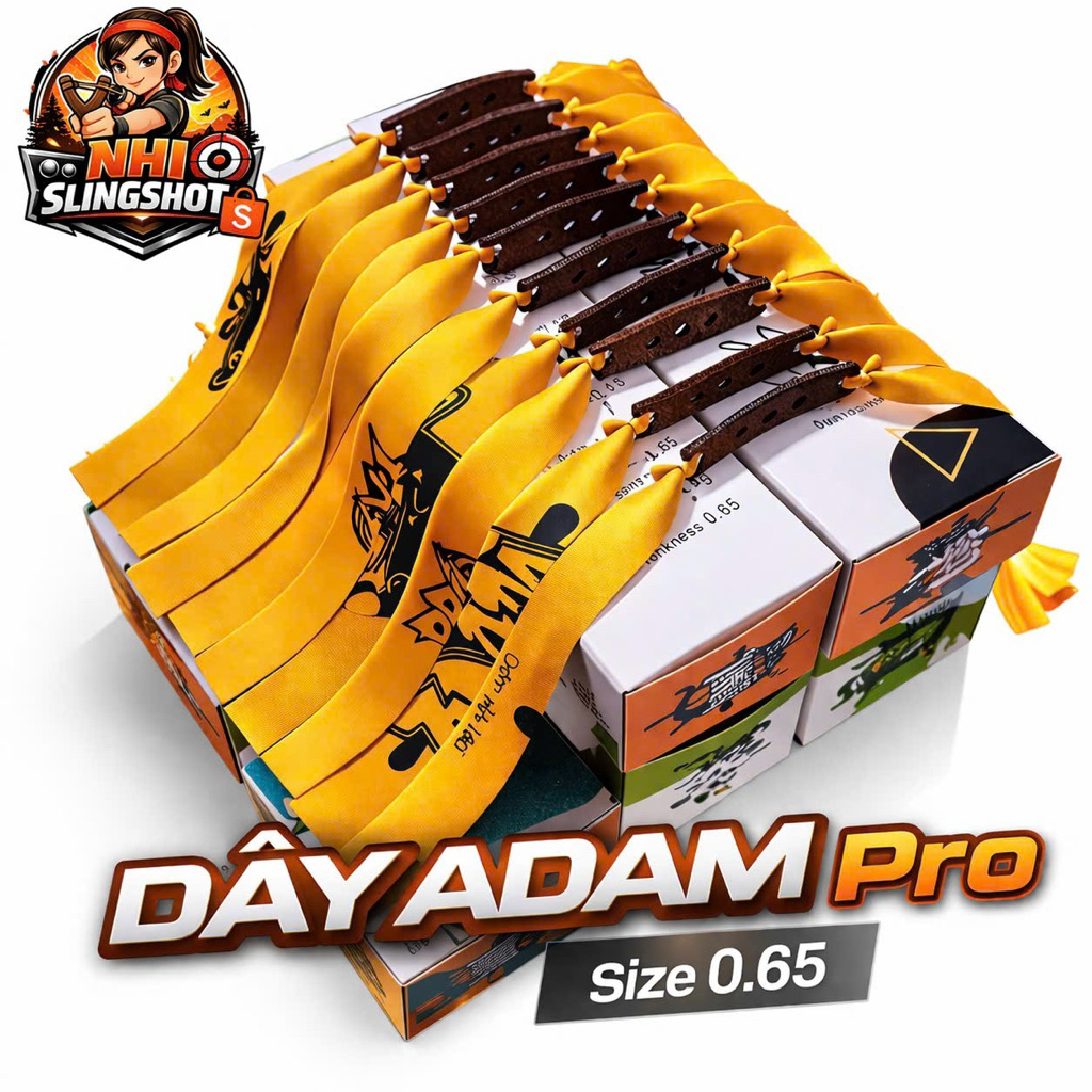 Dây Cao Su Adam Pro 0.65mm