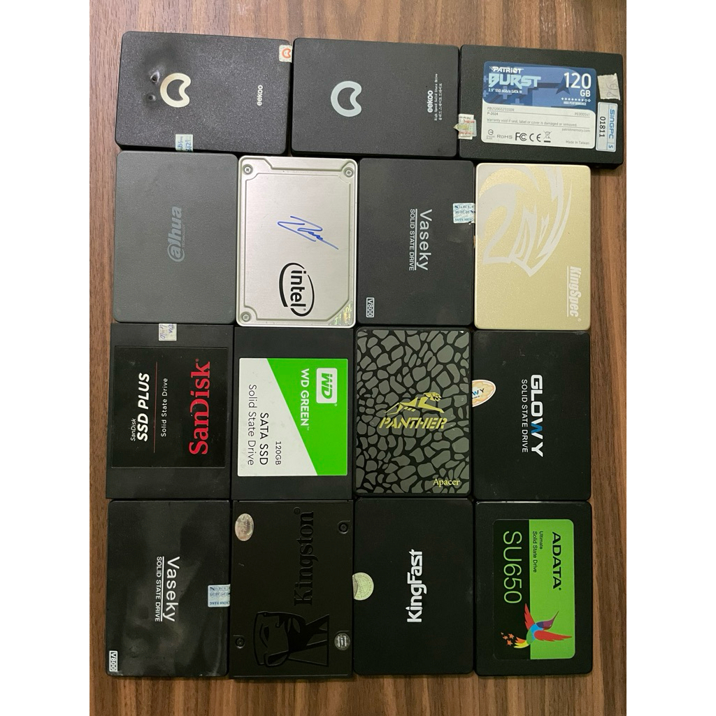 SSD SATA III 2.5 Inch 120GB 128GB 240GB 500GB Samsung Kingston WD Adata Sandisk