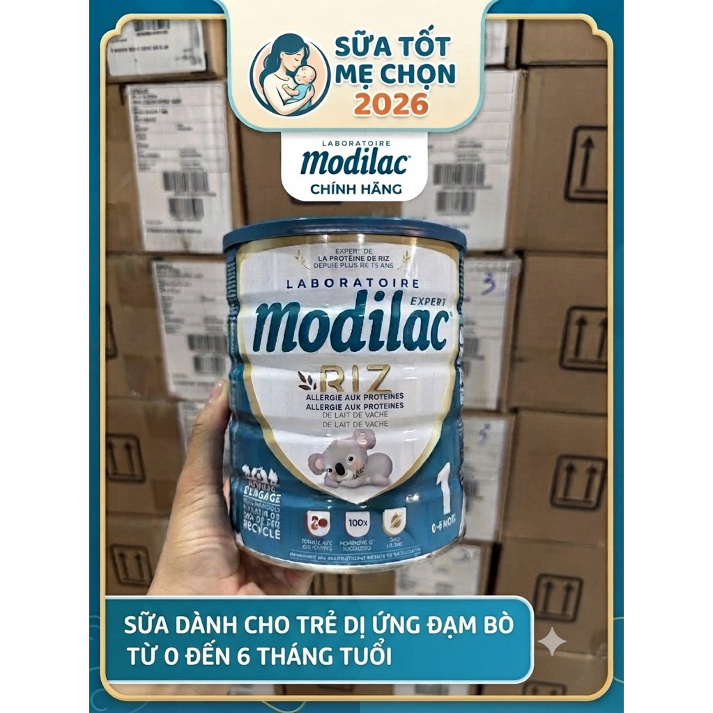 Sữa Modilac Expert Riz Số 1 (0 - 6 Tháng) - Giải Pháp Chuyên Biệt Cho Trẻ Sơ Sinh Dị Ứng Đạm Sữa Bò