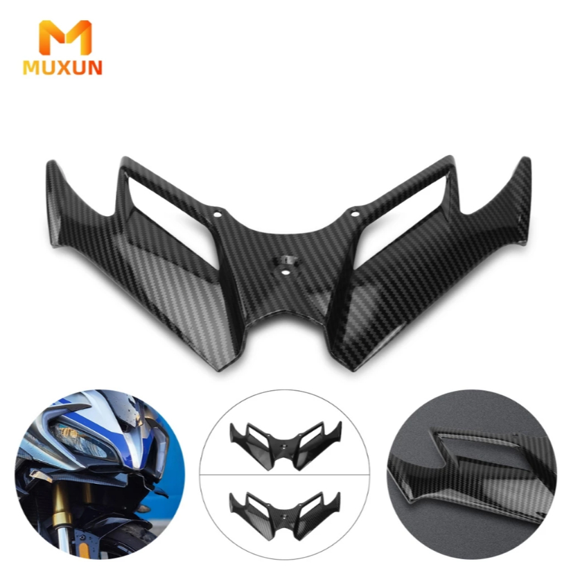Ốp gió trước - Bộ phận bảo vệ khí động học, phụ kiện trang trí xe máy cho YAMAHA R15 V2 V3