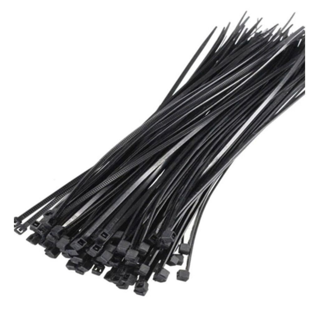 Dây Rút Nhựa đen Bền Bỉ 15cm,bịch 70 sợi