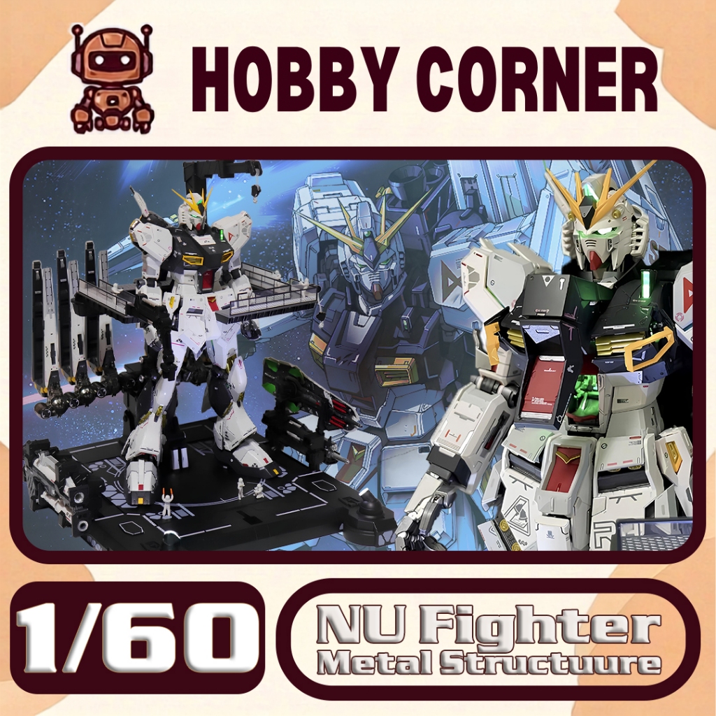 [BẢN 2026] Kit 1/60 Metal Structure 1/60 NU Fighter Daban + LED