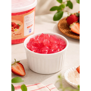 Thạch Dừa Cao Cấp Hương Vị Trái Cây - RUBY - Trọng Lượng 2.2KG
