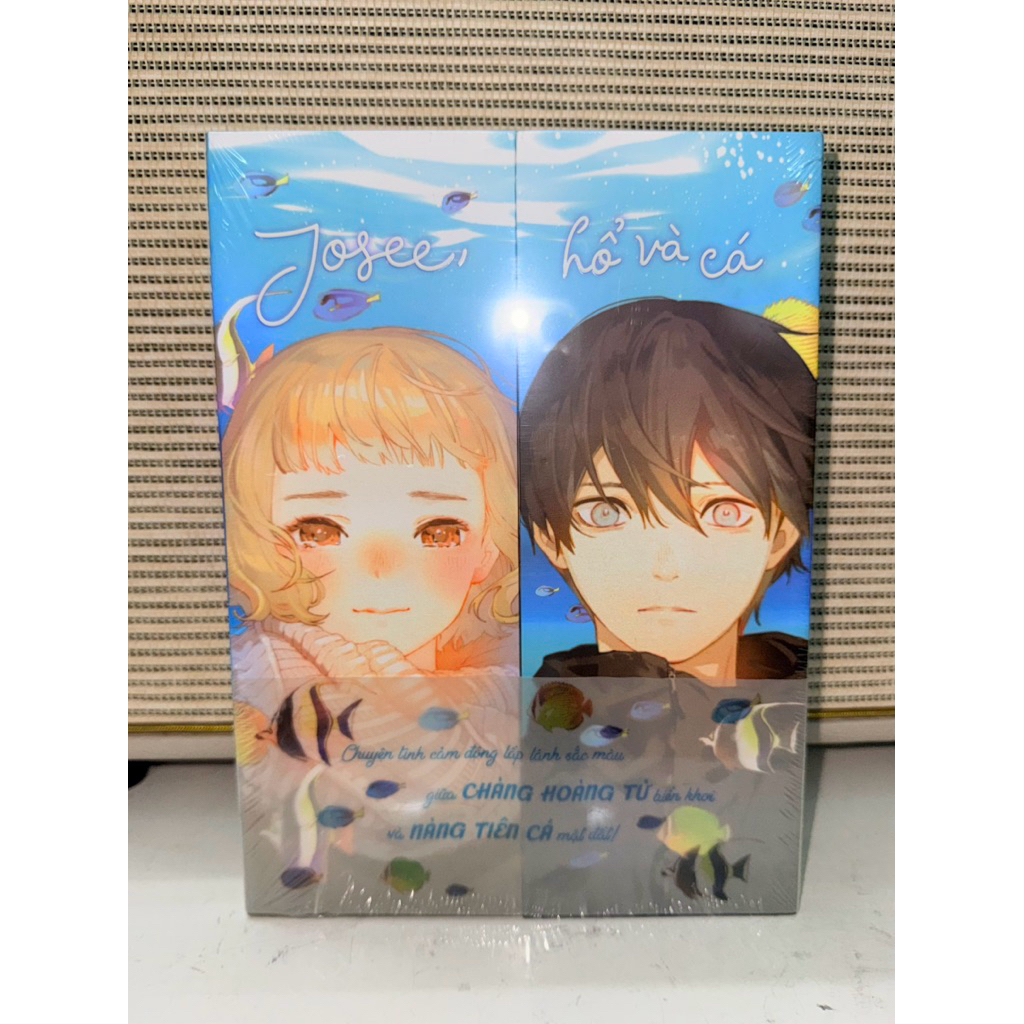 Hộp Boxset Josee hổ và cá nguyên seal bản in đầu