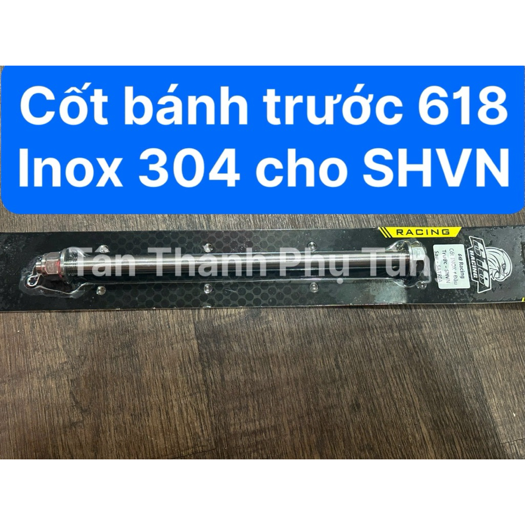 Cốt bánh trước 618 Inox 304 cho  SHVN