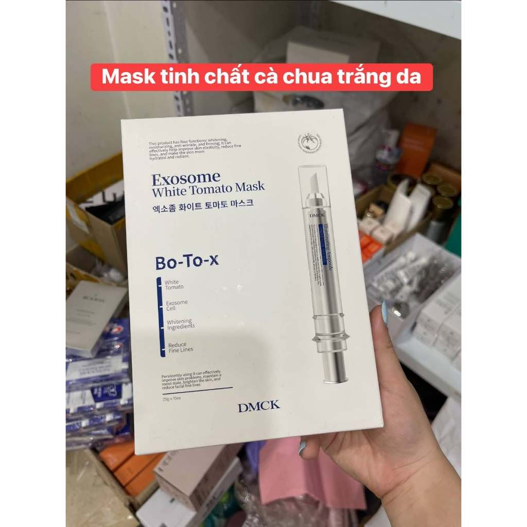 Mask DMCK exosome white tomato