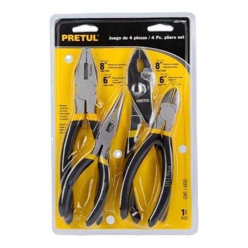 Bộ kềm 4 chi tiết Pretul JGO-PIN4 (22970)