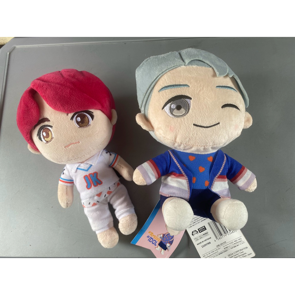 Bts offcial goods doll Bt21 Jk Jungkook RM như hình.