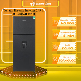 (HCM) - RT328N4EBND - Tủ lạnh Hisense Inverter 249 lít RT328N4EBND