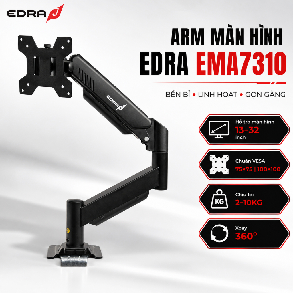 Arm màn hình EMA7310, EMA7302, EMA7304, EMA7305PD, EMA730PD Giá Treo màn 13-34…