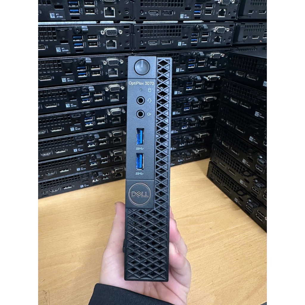[Giảm Sốc] Máy tính Mini Pc đồng bộ Dell OptiPlex 3070 Micro Core i5 9500T Ram 8G SSD 256G -Wifi-Blu